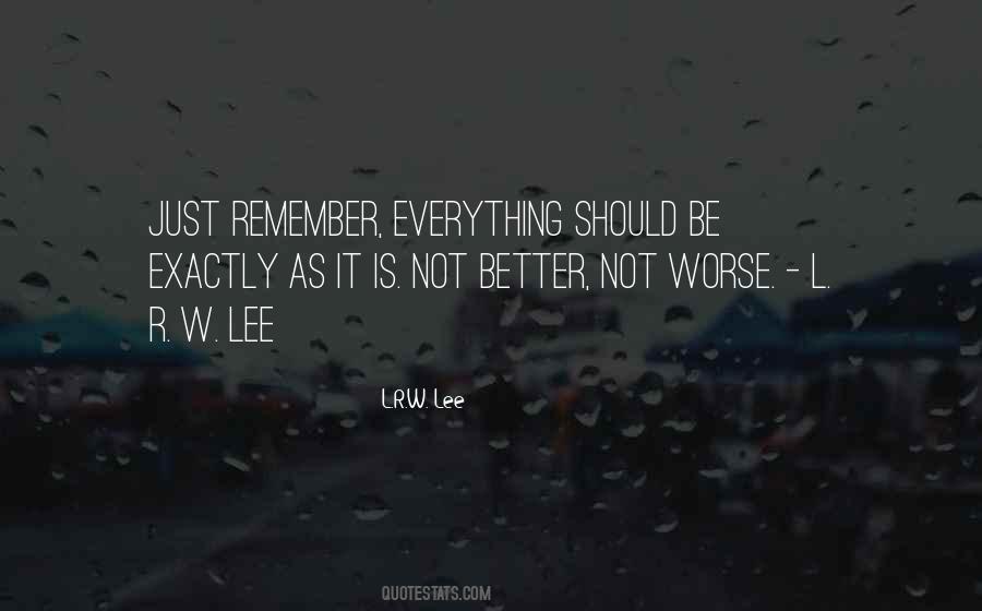 Quotes About Remember Everything #1590084