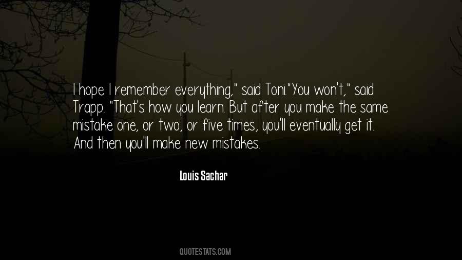 Quotes About Remember Everything #1686930