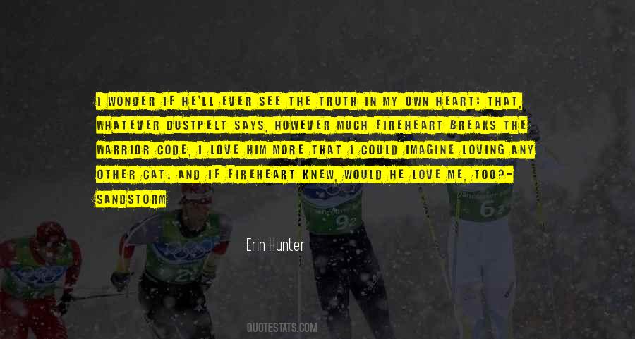 Erin Hunter Quote: “Our code is different from the warrior code. It reaches  across boundaries. To us, every cat is simply that – a cat, with”