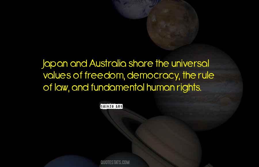 Quotes About Fundamental Rights #1028853