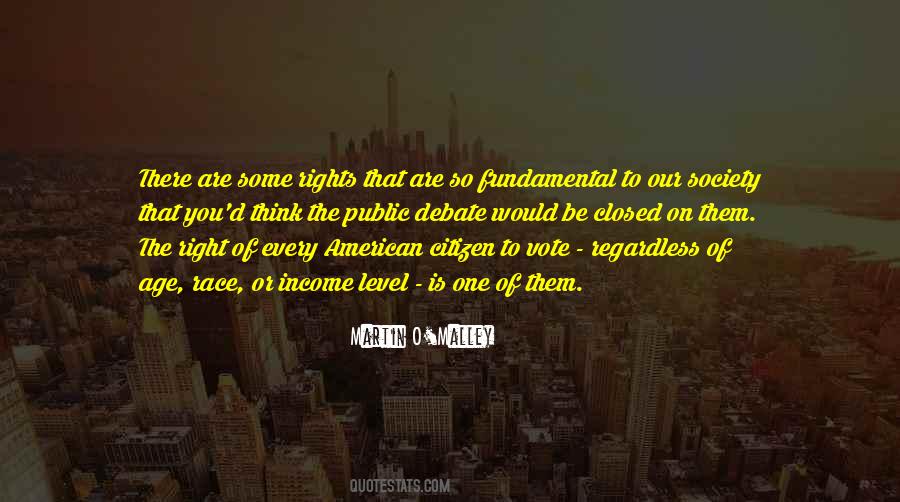 Quotes About Fundamental Rights #1244453