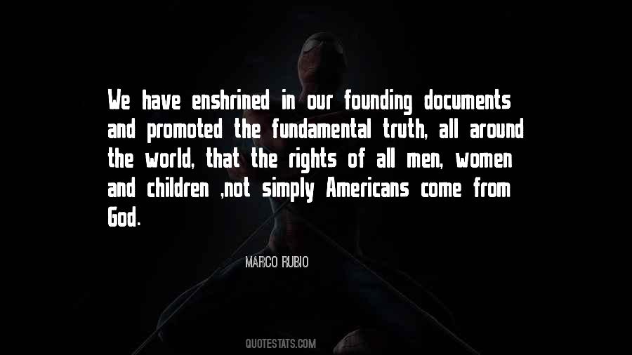 Quotes About Fundamental Rights #1262298