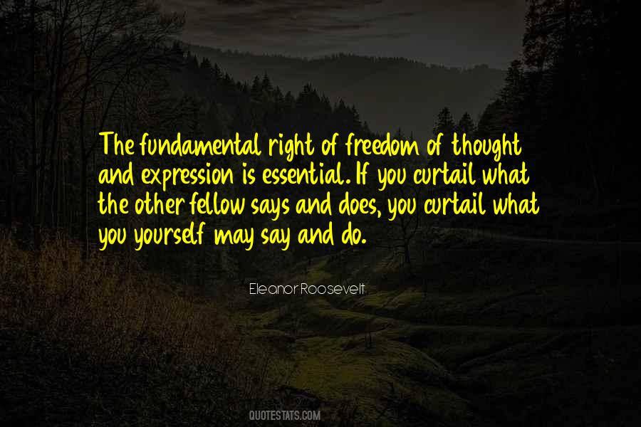 Quotes About Fundamental Rights #1412887