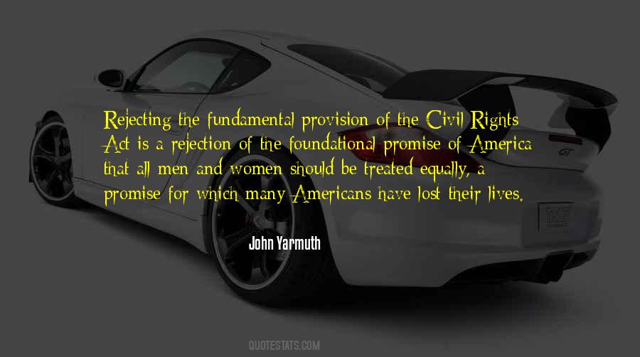 Quotes About Fundamental Rights #1418649