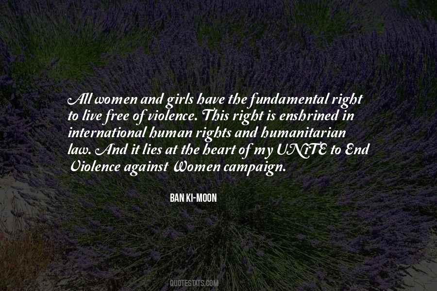 Quotes About Fundamental Rights #162832