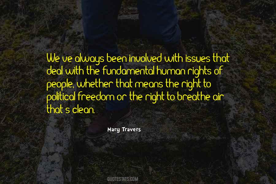 Quotes About Fundamental Rights #255631