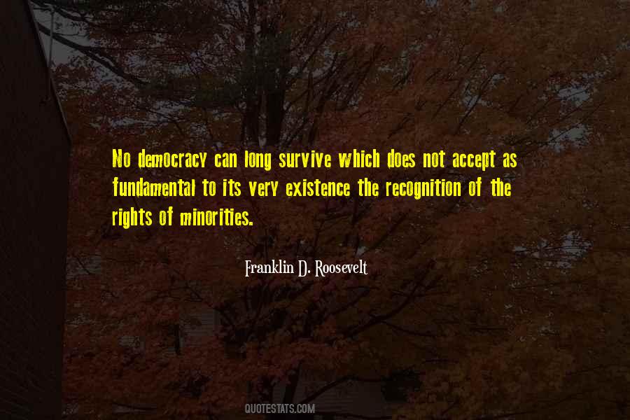 Quotes About Fundamental Rights #45265