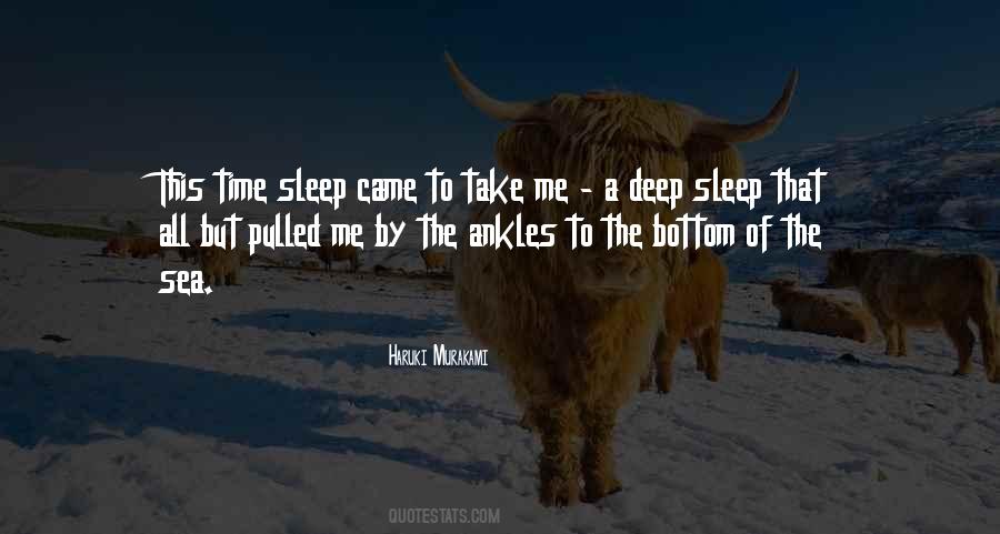 Quotes About Deep Sleep #16585