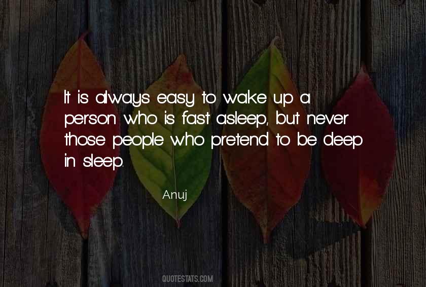 Quotes About Deep Sleep #177513