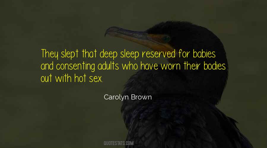 Quotes About Deep Sleep #506226