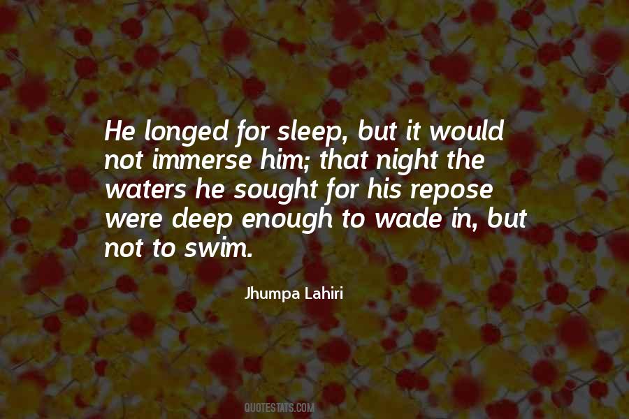 Quotes About Deep Sleep #657759