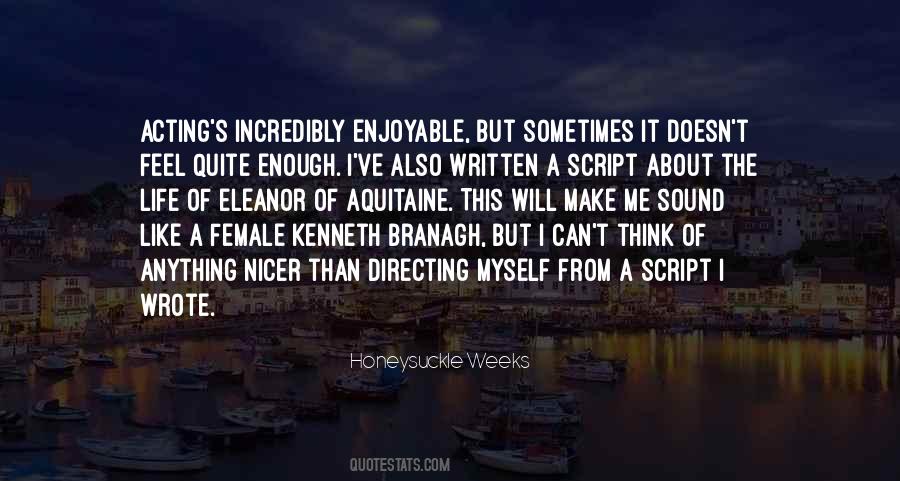 Life Script Quotes #1404321