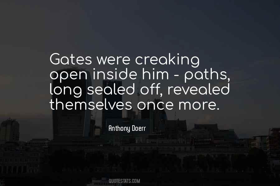 Quotes About Gates #1273189