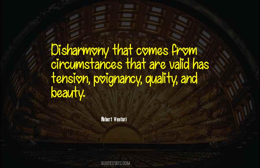 Quotes About Disharmony #1147787