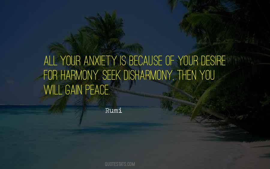 Quotes About Disharmony #637201