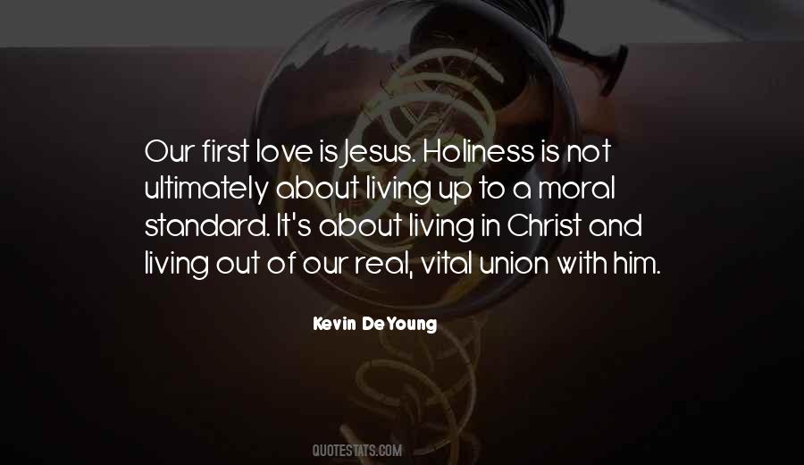 Living With Christ Quotes #1708697