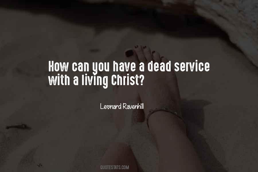 Living With Christ Quotes #665875