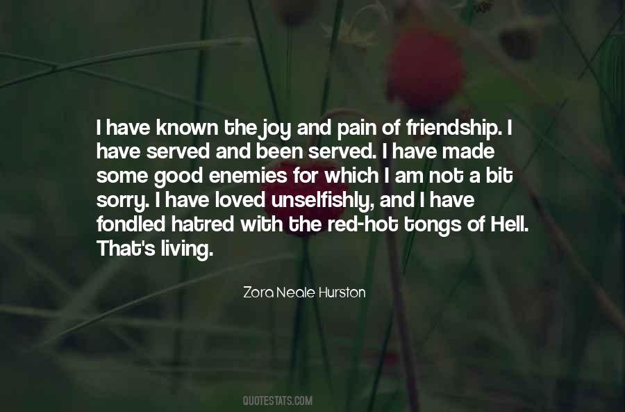 Joy Friendship Quotes #1160770