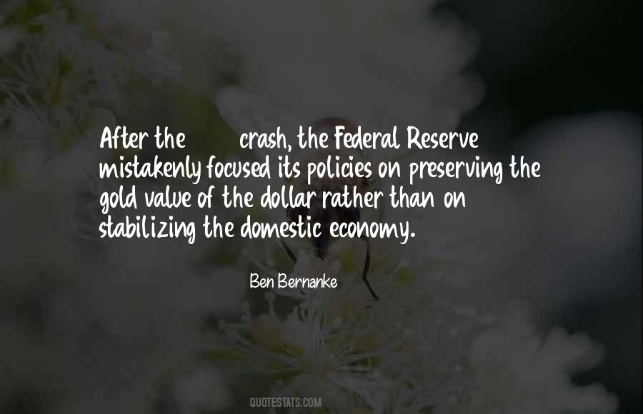 Quotes About The Federal Reserve #1451211