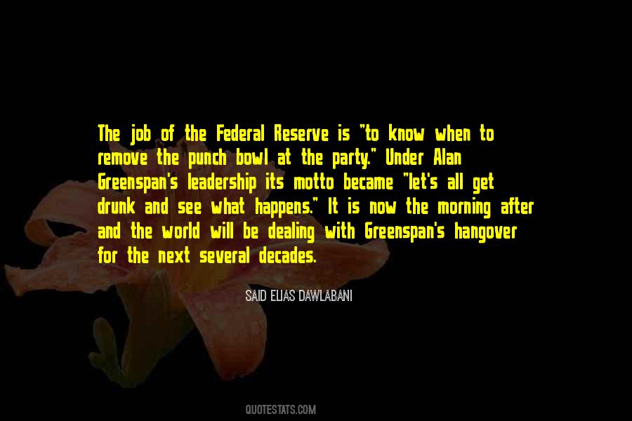 Quotes About The Federal Reserve #610310