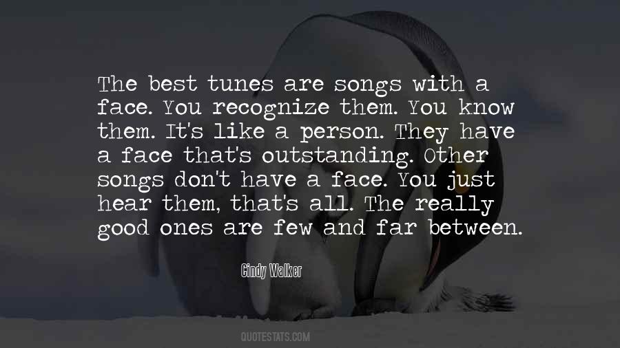 Quotes About Good Songs #168387