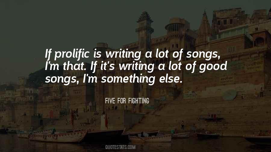 Quotes About Good Songs #74893
