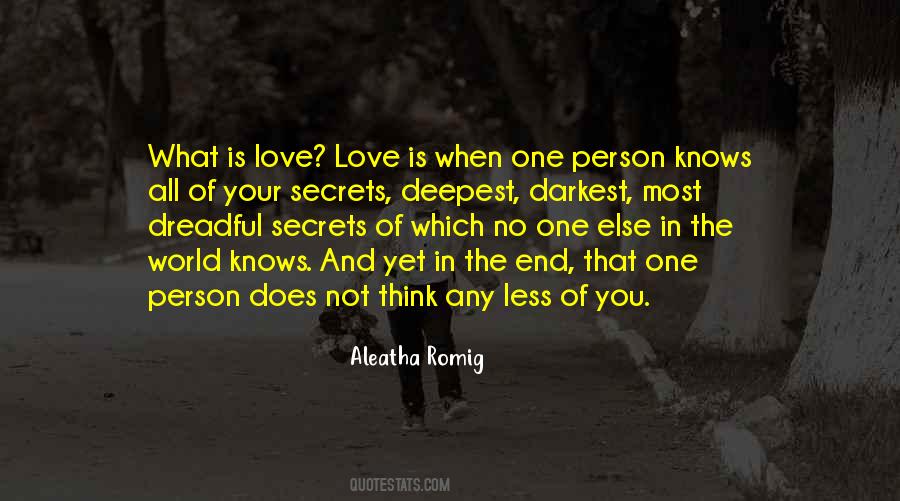 Quotes About What Is Love #975510