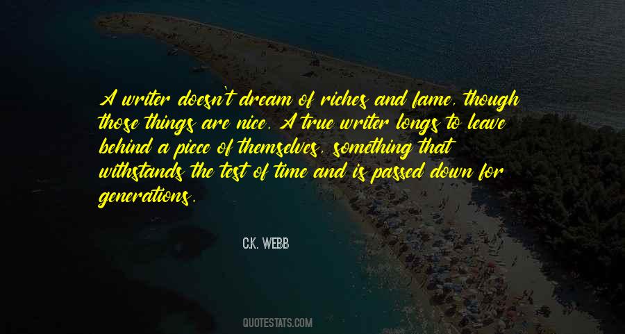 Quotes About Test Of Time #597572