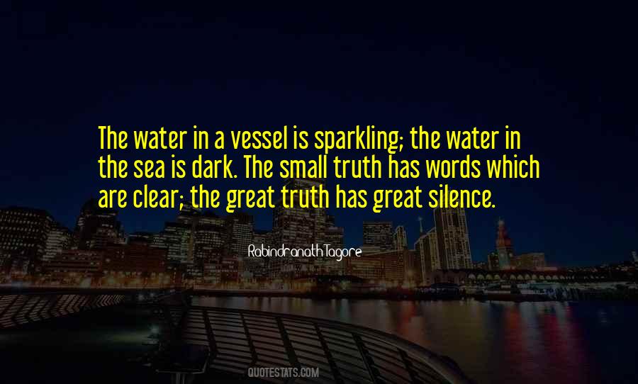 Quotes About Silence Of The Sea #1518057