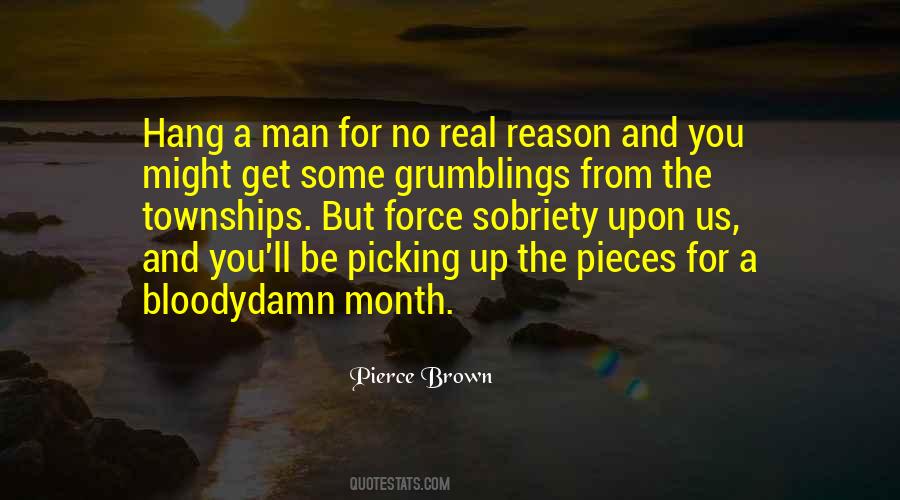 Quotes About Picking Up The Pieces #139256