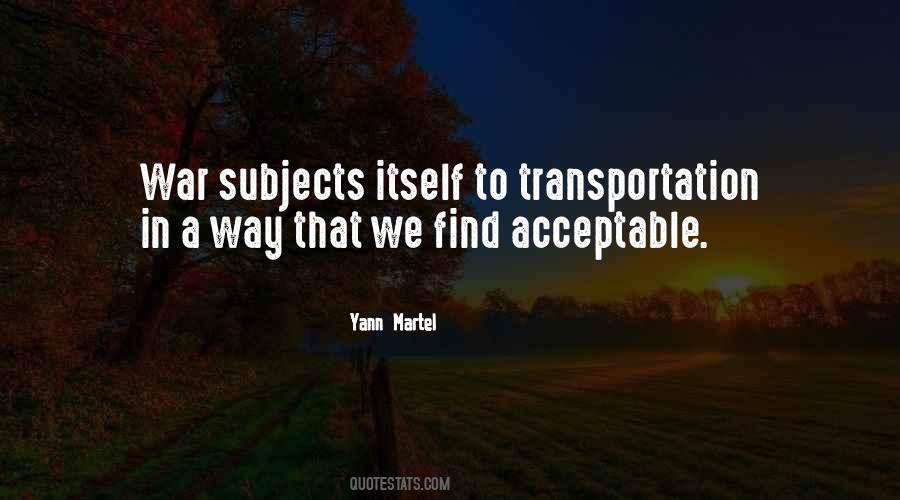 Quotes About Transportation #1040087