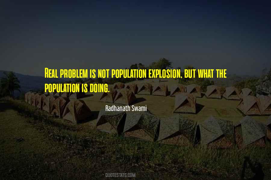 Quotes About Population Problem #1028430