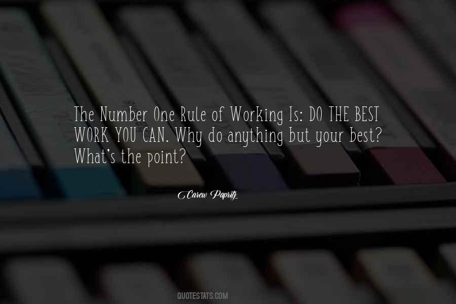 Quotes About Number One #1216148