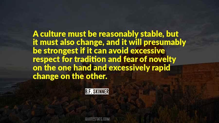 Quotes About Fear Of Change #701543