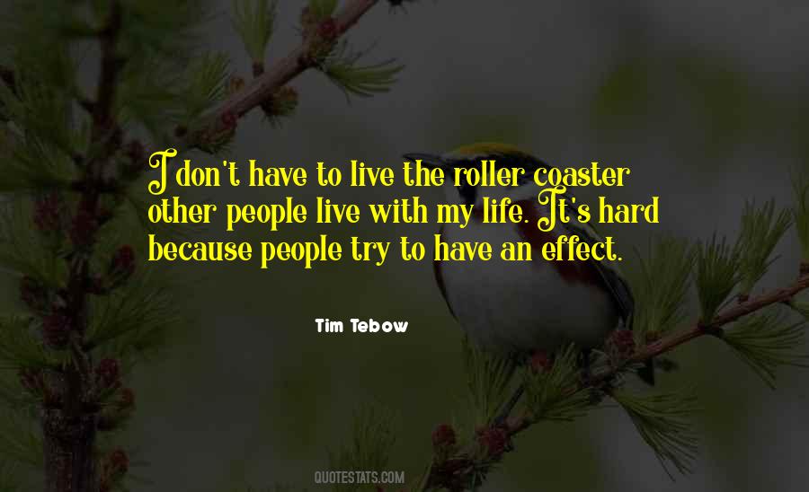 Roller Coaster Life Quotes #1029813