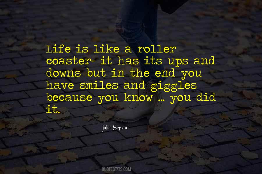 Roller Coaster Life Quotes #437713