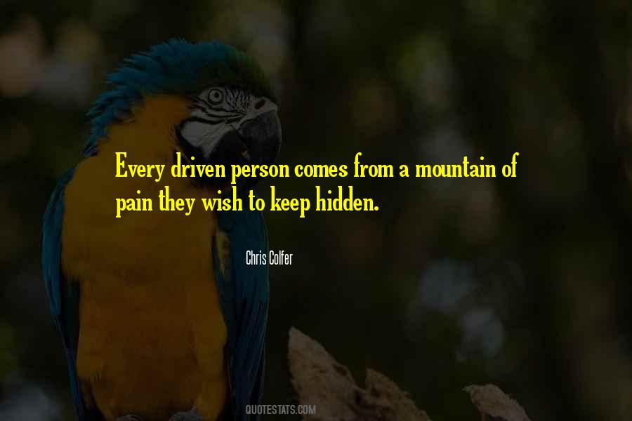 Quotes About Hidden Pain #1445987