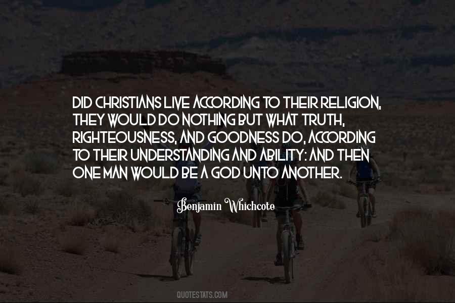 Religion Goodness Quotes #1240209