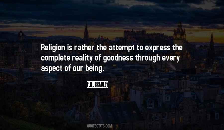 Religion Goodness Quotes #1779665