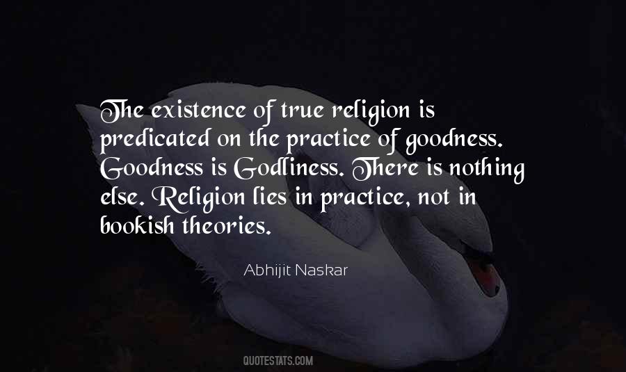 Religion Goodness Quotes #1874083