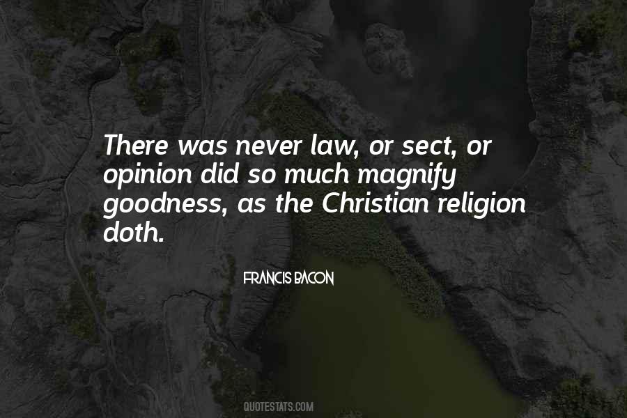 Religion Goodness Quotes #187517
