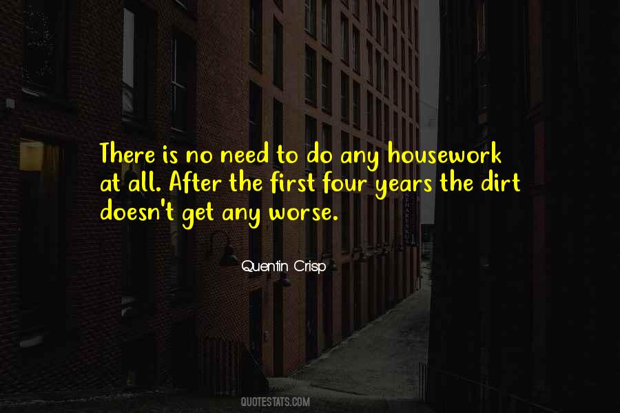 Quotes About Housework #1226818