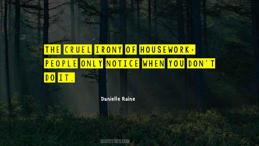 Quotes About Housework #1282126