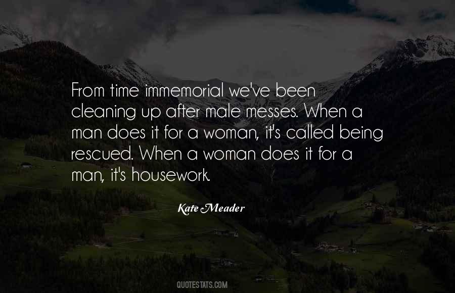 Quotes About Housework #182633