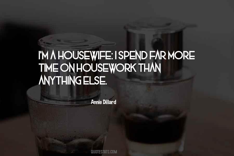 Quotes About Housework #225339