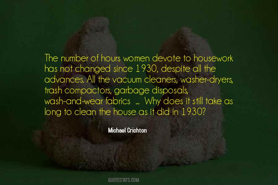 Quotes About Housework #640610