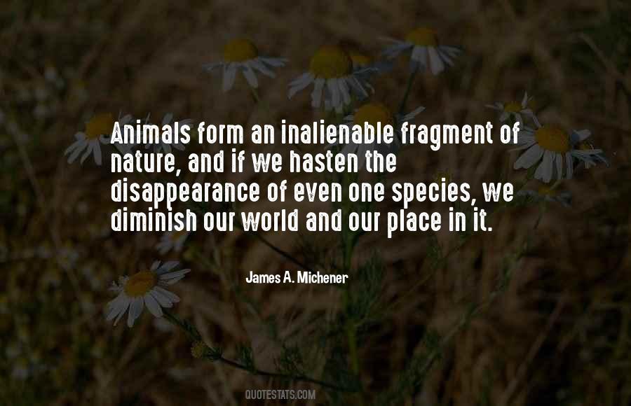 Quotes About Species #22011