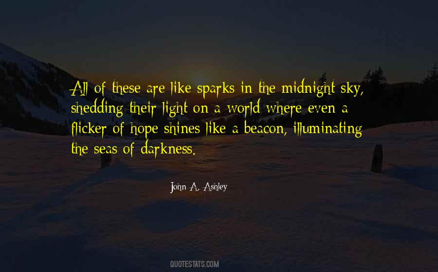 Hope Light Darkness Quotes #122273