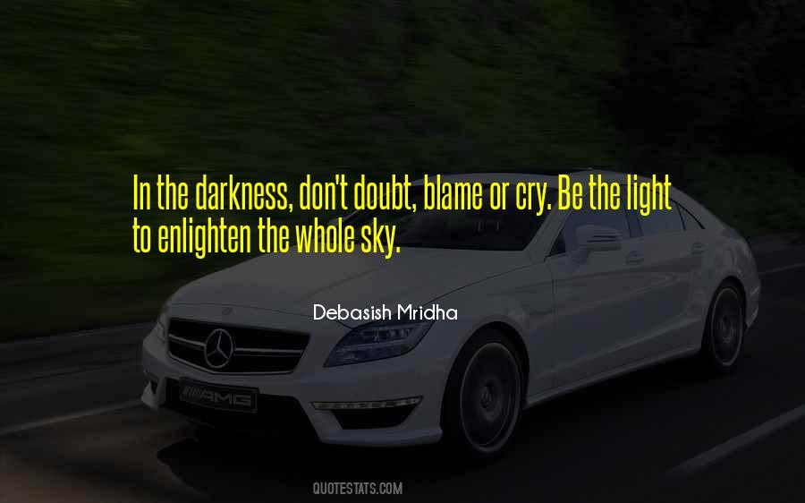 Hope Light Darkness Quotes #1414001