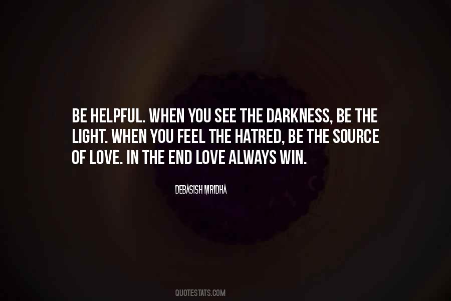 Hope Light Darkness Quotes #654328